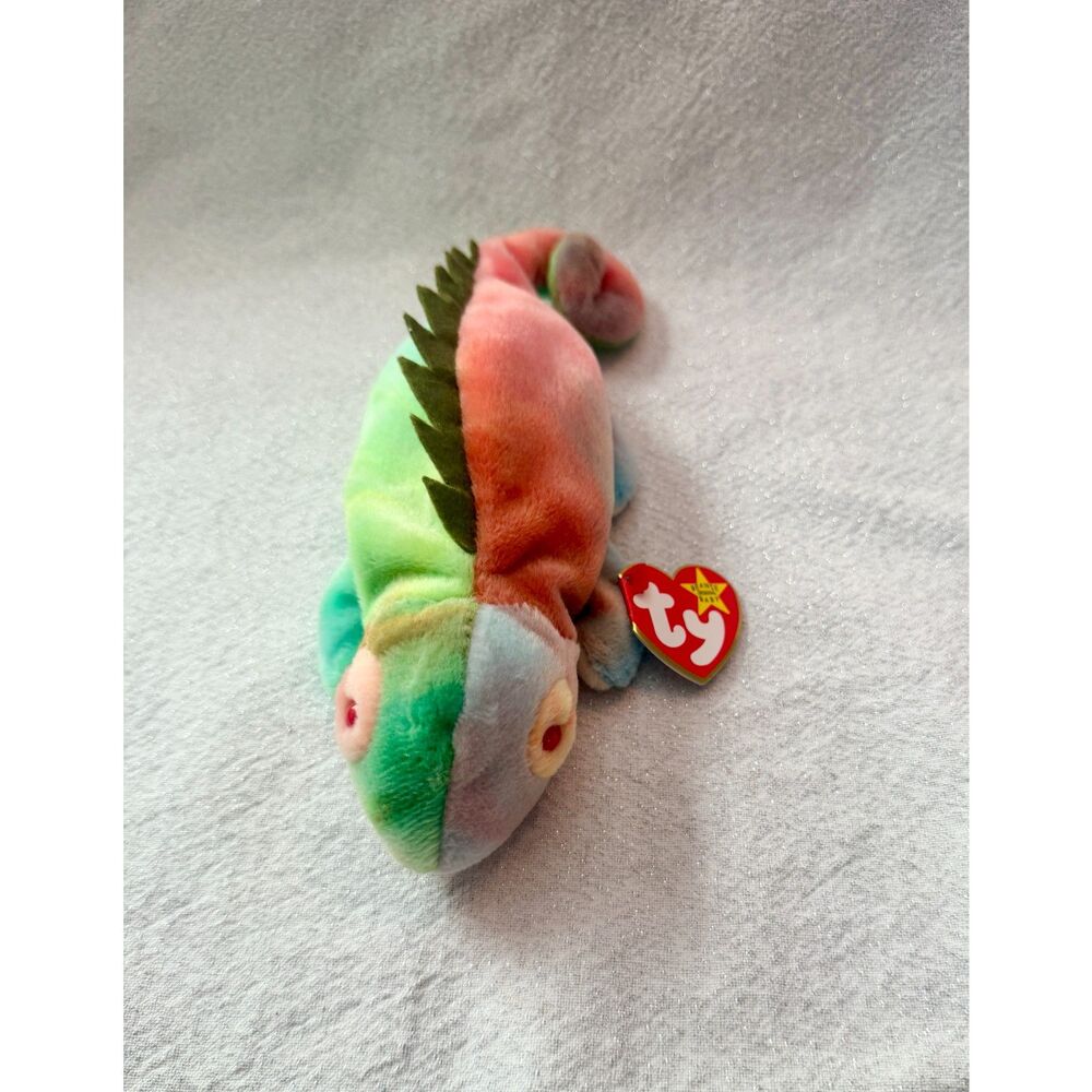 Ty Beanie Babies Iggy Iguana Plush Vintage 1997
